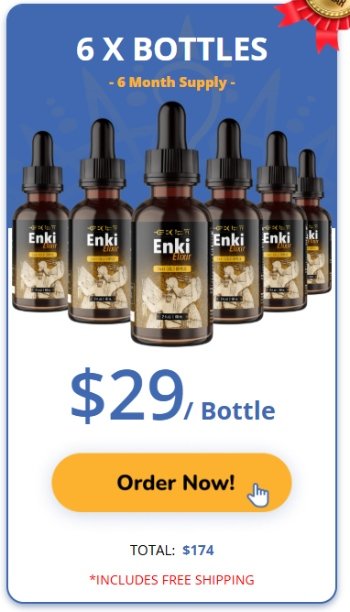 Buy Enki Elixir 6 bottle bundle offer